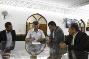 بعد تشرفه بزيارة العتبة العلوية المقدسة الاتفاق مع وزير الإسكان والتعمير على عدد من المشاريع الجديدة