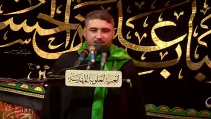 موكب عزاء شباب علي بن الحسين :: 10 محرم الحرام 1437 هـ 