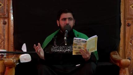 دعاء التوسل :: القارئ السيد هاني الموسوي :: 27 محرم الحرام 1437 هـ 