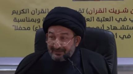 زيارة الأمين العام للعتبة العلوية المقدسة السيد نزار حبل المتين لجامعة الكوفة كلية الفقه 22 -11- 2015 
