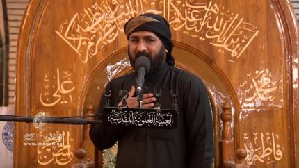 الرادود فاضل الجبوري :: ذكرى شهادة الزهراء 1437 هـ 