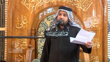 الرادود موسى ابوغنيم :: ذكرى شهادة الزهراء 1437 هـ 