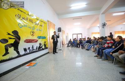 برعاية العتبة العلوية وفريق بناة العراق .. اختتام فعاليات مخيم الطفل الإبداعي الثاني