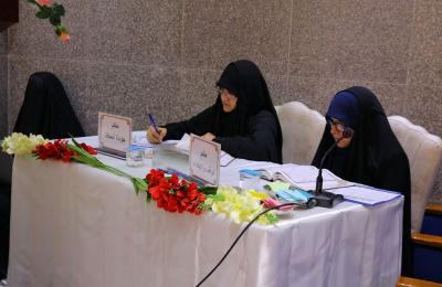 شعبة القرآن الكريم النسوية تقييم مسابقة قرآنية وطنية في الحفظ والتلاوة والتفسير