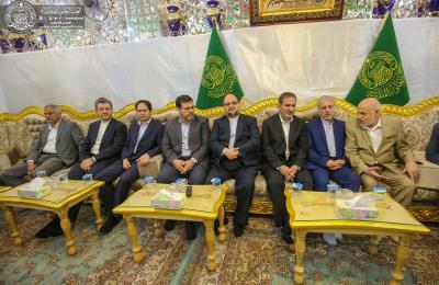 جيهانغيري من حرم أمير المؤمنين (عليه السلام): نثمن أعمال التوسعة والاهتمام والتنمية بمرقد أمير المؤمنين (عليه السلام) مع تزايد أعداد الزائرين في رحاب أرجائه المباركة