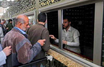 آلية جديدة تتبعها شعبة الأمانات في العتبة العلوية المقدسة خدمة للزائر الكريم