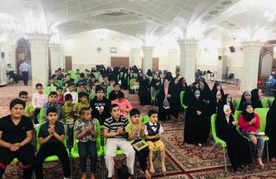 برنامج الزائر الصغير في العتبة العلوية المقدسة يُحيي ذكرى ولادة السيدة فاطمة الزهراء (عليها السلام)