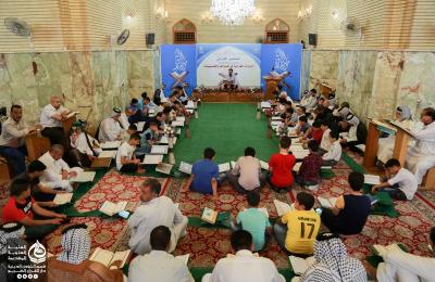 العتبة العلوية المقدسة تحتفي بتخرج (150) طالباً من مشروع الدورات القرآنية في المساجد والحسينيات