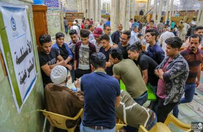 قسم الشؤون الدينية في العتبة العلوية المقدسة يواصل نشر محطاته الاستفتائية بحلول شهر رمضان المبارك  