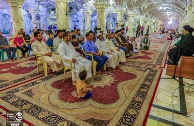 شريحة النجارين في ضيافة العتبة العلوية المقدسة