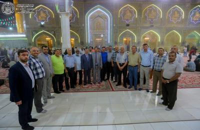 المجلس العربي للاختصاصات الطبية: زيارة مرقد الإمام علي (عليه السلام) نستذكر بها المجد والانتصار الإسلامي الذي نعيش بظلاله اليوم