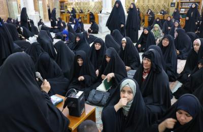 شعبة التعليم الديني النسوي تطلق برنامجا توجيهيا بمناسبة شهادة الإمام الصادق(عليه السلام)