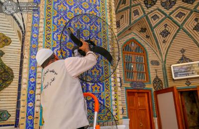 شعبة المتطوعين في العتبة العلوية تستقبل أكثر من 1450 متطوعا من مختلف المحافظات
