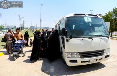 قسم الآليات في العتبة العلوية المقدسة يستنفر جهوده لخدمة الزائرين خلال أيام عيد الأضحى المبارك