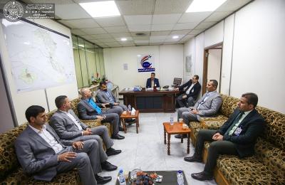 قسم العلاقات في العتبة العلوية المقدسة يباشر بتوجيه الدعوات لمهرجان الغدير السنوي