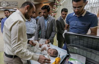 ضمن فعاليات الغدير السنوي السابع .. حملة ختان جماعي للأطفال برعاية العتبة العلوية المقدسة