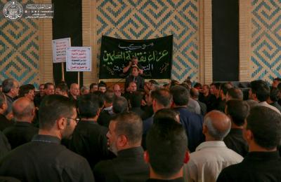 الكوادر التربوية والتعليمية في النجف تشارك في إحياء ذكرى عاشوراء بموكب عزّاء مهيب في رحاب أمير المؤمنين(عليه السلام)