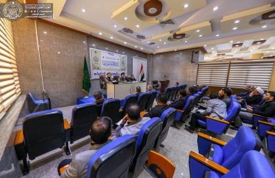 اللجنة العليا المشرفة على زيارة الأربعين في العتبة العلوية تناقش خطتها المركزية الخاصة بخدمة الزائرين