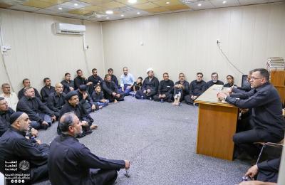 دار القرآن الكريم في العتبة العلوية تلتقي بأولياء أمور طلبتها من حفّاظ وقرّاء القرآن الكريم