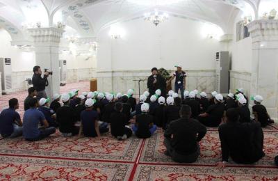 مؤسسة اليتيم الخيرية في ضيافة العتبة العلوية المقدسة