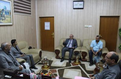 تعاون ثقافي بين المركز الوثائقي لتراث النجف الأشرف و كلية الآثار بجامعة الكوفة 