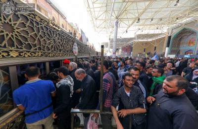 قسم شؤون الزائرين في العتبة العلوية يقدم مختلف أنواع الخدمات لزائري مرقد أمير المؤمنين (عليه السلام)