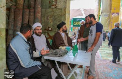 قسم الشؤون الدينية في العتبة العلوية المقدسة ينشر محطاته الاستفتائية 