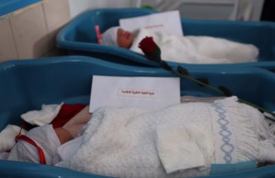 الشؤون الدينية والفكرية النسوي في العتبة العلوية المقدسة  ... هدايا وتبريك للمواليد الجدد بالذكرى العطرة لولادة الرسول الأكرم (ص)
