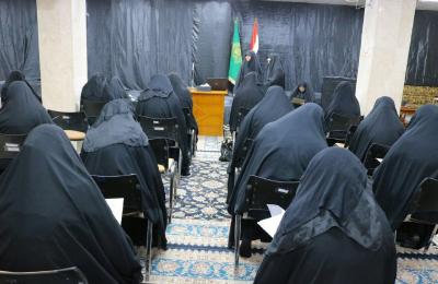 شُعبة الإرشاد والتوجيه الديني النسوي تجري الإختبار النهائي للمبلغات في مشروع تطوير المهارات التبليغية 