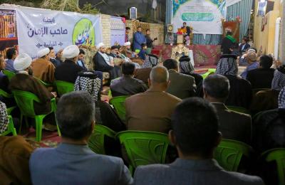 العتبة العلوية تقيم محفلاً قرآنياً في بغداد تزامناً مع ذكرى ولادة أمير المؤمنين (ع)