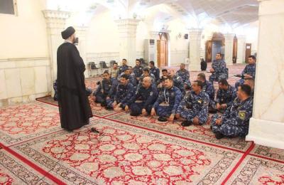 قسم الشؤون الدينية يواصل برنامجه التثقيفي الخاص بمنتسبي وزارة الداخلية