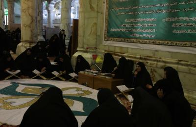 قسم الشؤون الدينية والفكرية النسوي في العتبة العلوية يحيي ذكرى المبعث النبوي الشريف 