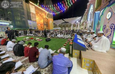 بالصور..الأجواء العبادية  في ليالي شهر رمضان المبارك من جوار مرقد أمير المؤمنين (عليه السلام)