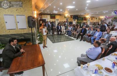 مأدبة إفطار رمضانية لنخبة من صحفيي وإعلاميي محافظة النجف في ضيافة أمير المؤمنين (عليه السلام) 