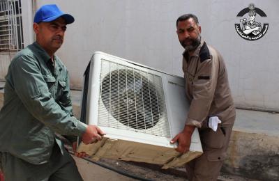 كوادر العتبة العلوية الميدانية تقدم خدماتها للمواطنين المراجعين للدوائر الحكومية