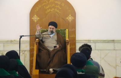 قسم الشؤون الدينية في العتبة العلوية يستضيف طلبة كلية الطب بجامعة ذي قار