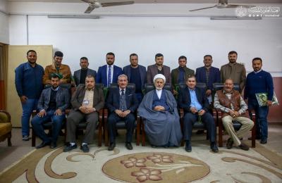 العتبة العلوية المقدسة تكرّم ملاكات (قسم محو الأميّة) في تربية النجف الأشرف