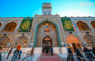 العتبة العلوية تحتفي بذكرى ولادة الإمامين محمد الباقر وعلي الهادي (عليهما السلام) 