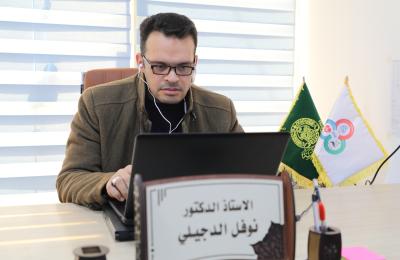 العتبة العلوية تقيم ندوة الكترونية حول المخاطر التي تواجه العاملين في المجال الطبي والصحي 
