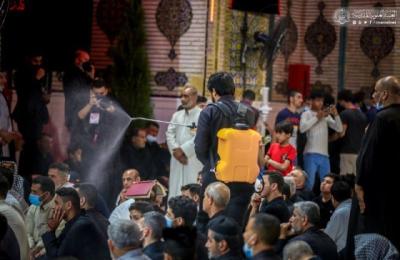 قسم السلامة المهنية والصحة والبيئة يباشر بخدماته للزائرين خلال ذكرى شهادة أمير المؤمنين (ع) وليالي القدر المباركة