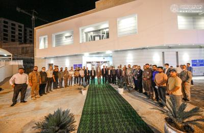   افتتاح مجمع صحيات رقم (3) في منطقة الحولي بمواصفات عالية خدمة للزائرين 