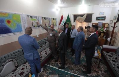 خبراء وزارة الزراعة يثنون على المشاريع الزراعية التي تنفذها العتبة العلوية 