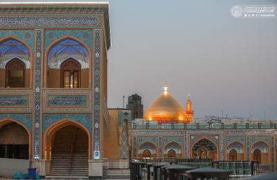 صحن السيدة فاطمة (عليها السلام) .. تحفة معمارية تثير البهجة وتسُر الناظرين – صور