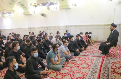 قسم الشؤون الدينية في العتبة العلوية المقدسة يستضيف كوكبة من أساتذة وأطباء محافظات الفرات الأوسط