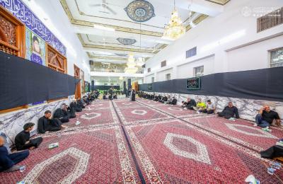 العتبة العلوية المقدسة تقيم مجلس الفاتحة على روح المرجع الديني آية الله العظمى السيد محمد سعيد الحكيم(قده) حضره الأعلام من رجال الدين وفضلاء الحوزة العلمية 