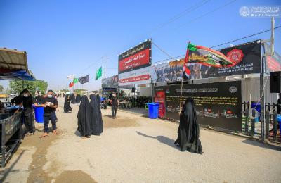 العتبة العلوية تفتتح استراحة الكرار جنوب النجف الاشرف لخدمة زائري أربعينية الإمام الحسين(عليه السلام)