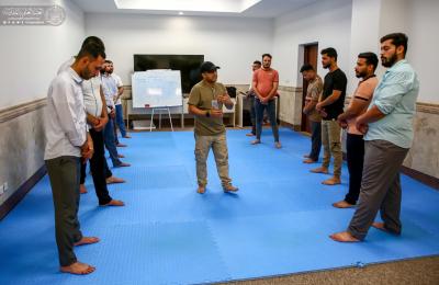 العتبة العلوية تقيم دورة تدريبية لتطوير قدرات ومهارات منسوبيها أمنياً   