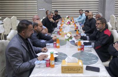 العتبة العلوية المقدسة تناقش أولى استعداداتها لخدمة الزائرين خلال الزيارة الأربعينية