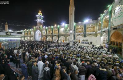 حناجر الشعراء والمُنشدين تصدح بحبِّ أمير المؤمنين (ع) في مهرجان (أنت العلي الإنشادي) 