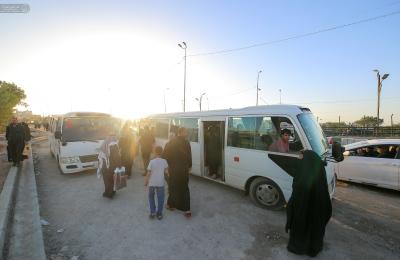 عشرات الآليات في العتبة العلوية المقدسة .. تشترك في الخطة الخدمية الخاصة بإحياء شهادة الإمام علي (عليه السلام) وليالي القدر